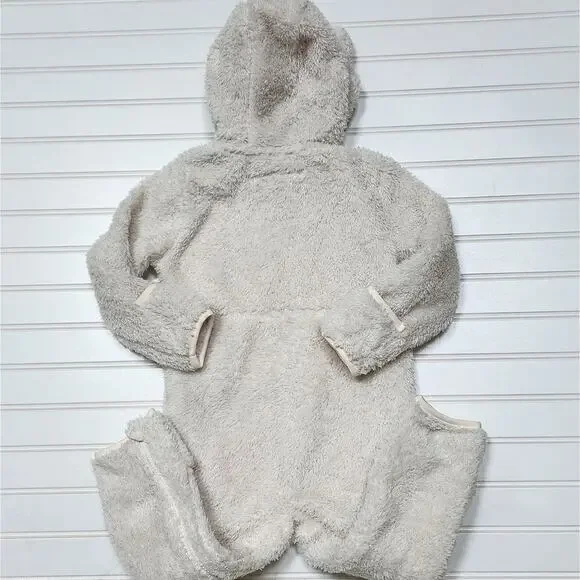NWT The North Face Baby Campshire One Piece: White Dune/Sparkle